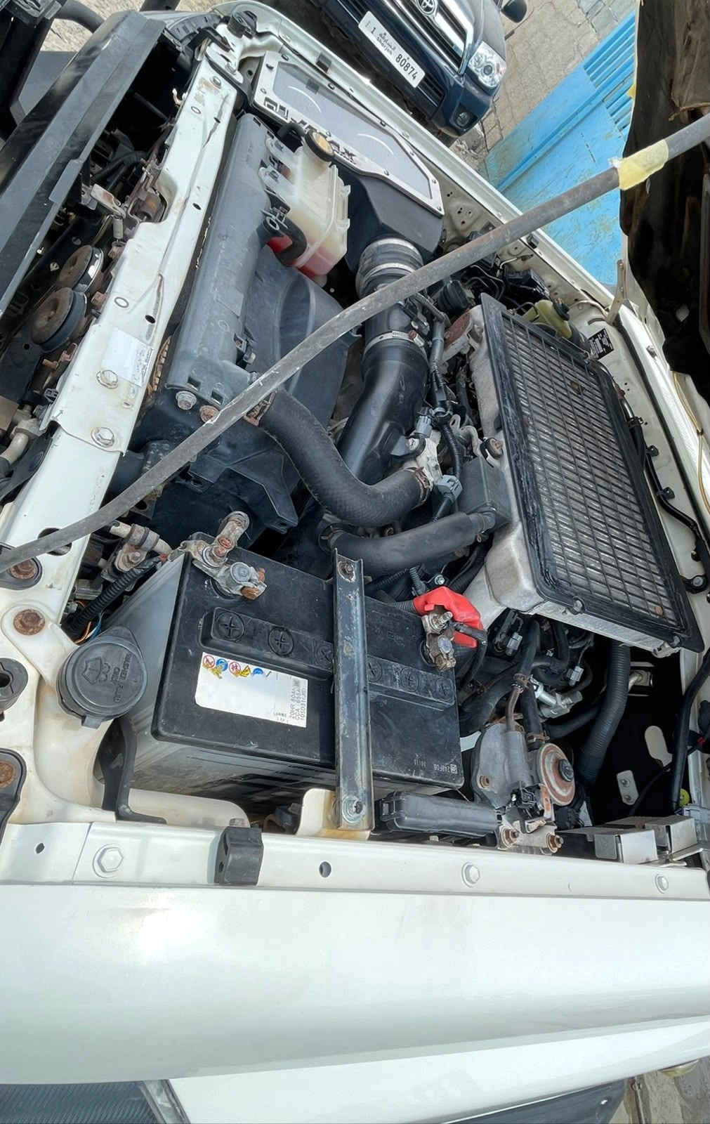 Toyota LandCruiser Hardtop 2015 white 4x4 diesel