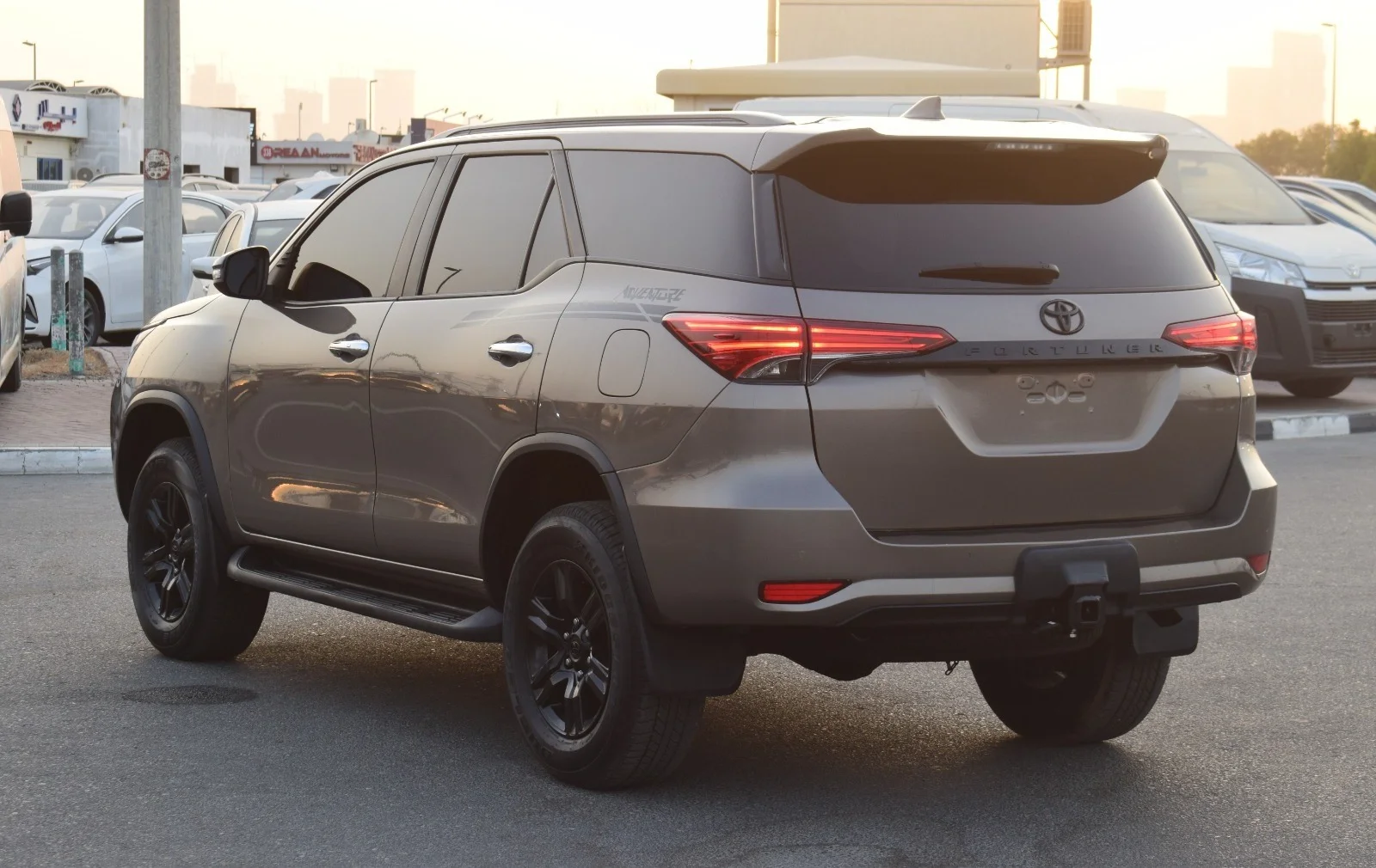 Brown Toyota Fortuner 2021