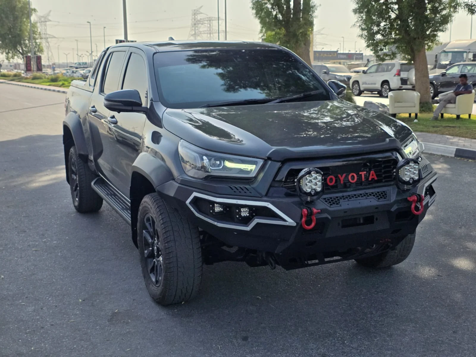 Toyota Hilux Rouge 2024 Grey